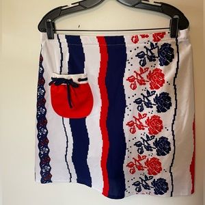 Twee vintage fun clown vintage skort size XL/32/33